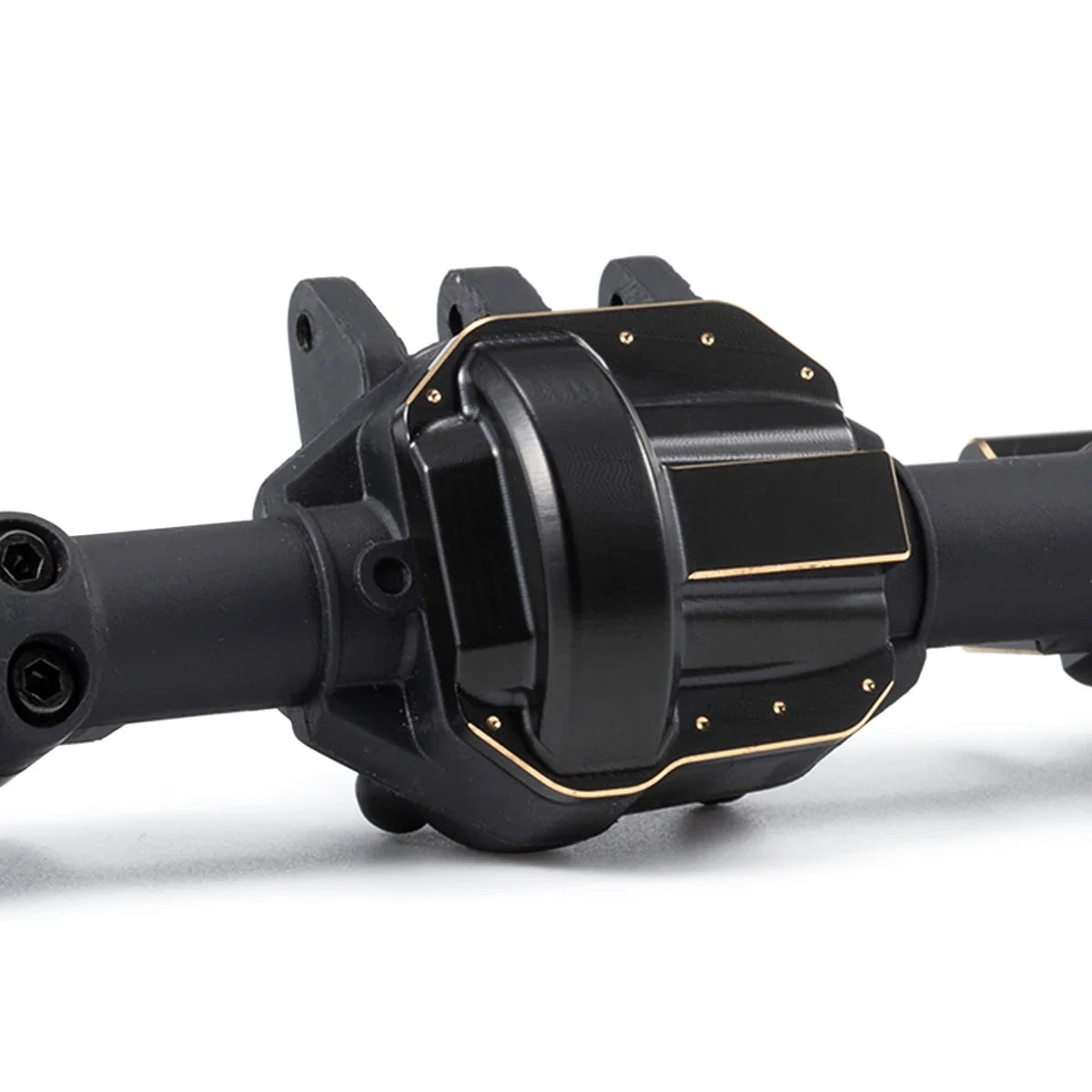 Axial SCX10 II AR44 Black Brass Weight Set Diff Cover Knuckles C-Hubs Link Mounts