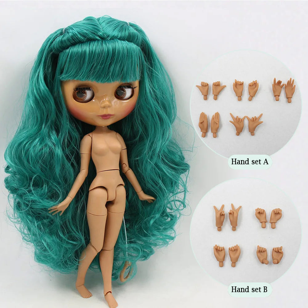 ICY DBS Blythe Factory Doll 1/6 BJD OB24 Ball Joint Body DIY Dress Up