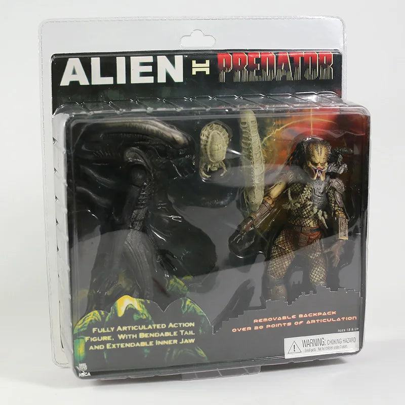 NECA Alien VS Predator Exclusive 2-Pack PVC Action Figure-EXPROTAS