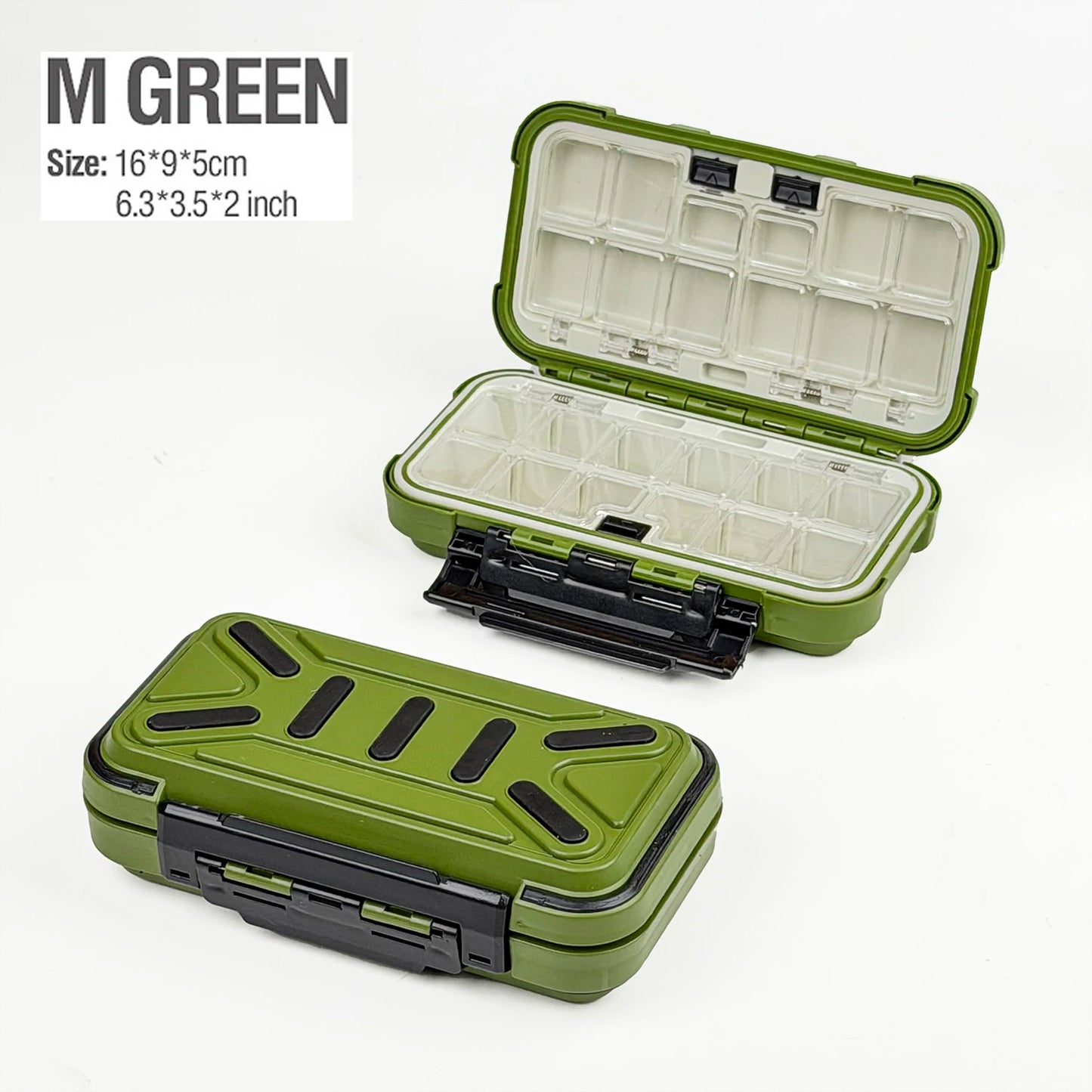 Waterproof Fishing Tackle Box Large Capacity Hook Bait Lure Storage Organizer