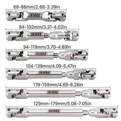 1/10 RC Drive Shaft Metal Upgrade Parts for Crawler SCX10 TRX4 Redcat