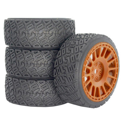 12mm Hex RC Wheels for 1/10 Rally Racing Car HSP HPI Tamiya Traxxas