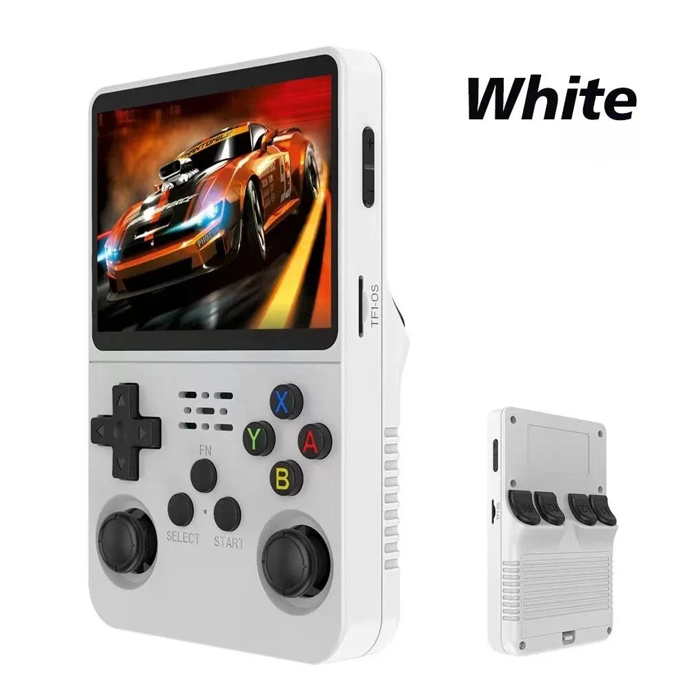 EXPROTAS Retro Game Console Handheld Emulator 3.5 Inch HD Video Player