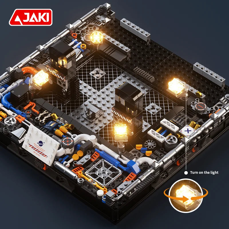 JAKI-8513 Space rocket Space shuttle to explore the moon Space rocket build model adult children's building blocks toy-EXPROTAS