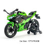 1:12 Kawasaki KX450 Motorcycle Model Diecast Toy Bike Alloy Motocross