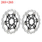 BUCKLOS MTB Floating Disc Brake Rotors 2pc 160mm 180mm 203mm Bicycle