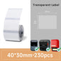 Self-adhesive Paper Waterproof Stickers for Christmas Labels - 40x20mm