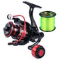 Spinning Fishing Reel Sougayilang 2000-7000 12+1BB 16kg Drag with Line
