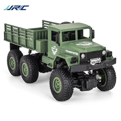JJRC 1/18 Rc Car Off-Road 4x4 2.4G Radio Controlled Car Military Electric Machine 10Km/h Rc Buggy Children's Cars Toys for Boys-EXPROTAS