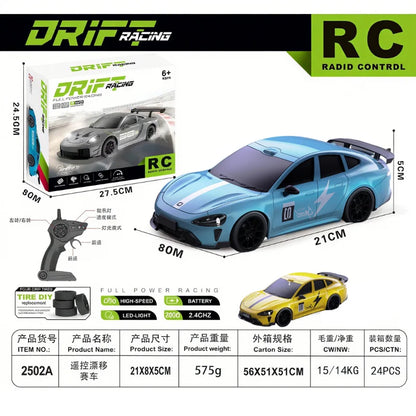 2026 RC Drift Car Speed Remote Control 1:24 Porsche 911 Racing Toy