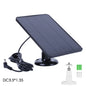 20W 5V Solar Panel Charger for Ring Spotlight/Stick Up Cam 3.5x1.35mm