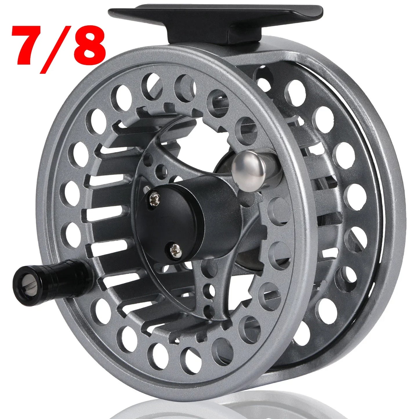 Sougayilang Fly Fishing Reel 5/6 7/8, Die-Cast Aluminum Spool, 11kg Max Drag