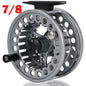 Sougayilang Fly Fishing Reel 5/6 7/8, Die-Cast Aluminum Spool, 11kg Max Drag