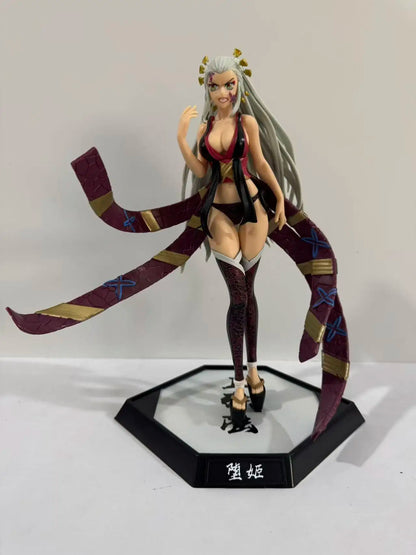 Demon Slayer Tanjiro Nezuko Zenitsu Inosuke PVC Anime Action Figure Set