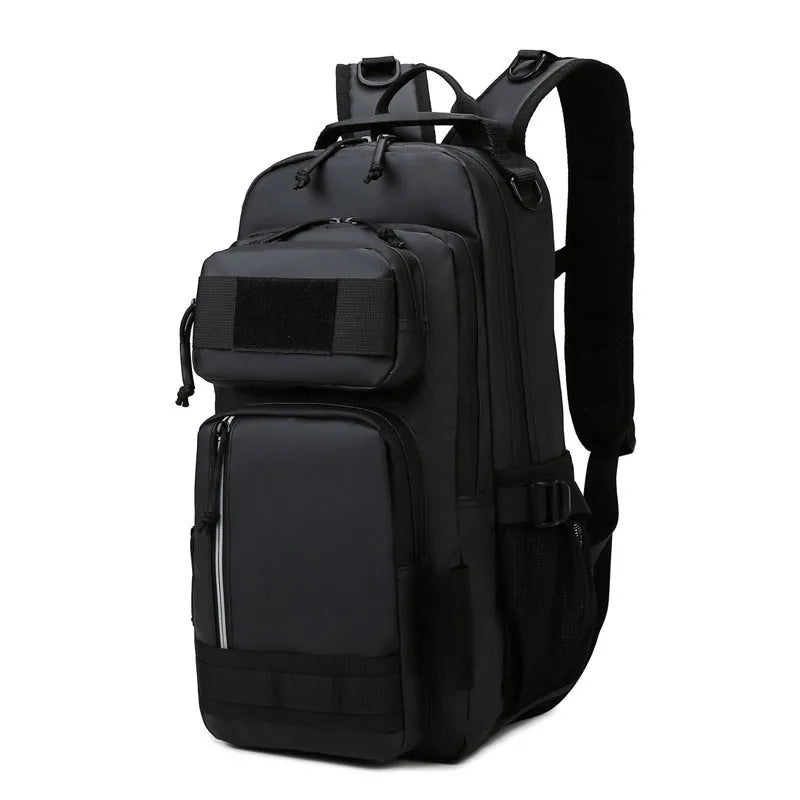 Waterproof Fishing Lure Bag Molle System Men's Multi-functional Outdoor Travel Hiking Camping Shoulder Backpack