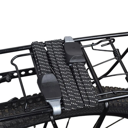 Elastic Bicycle Luggage Strap with Hooks Rubber Rack Tie Rope for MTB Bag