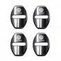 4Pcs Car Door Lock Cover Protective Buckle Sticker for VW Golf MK6