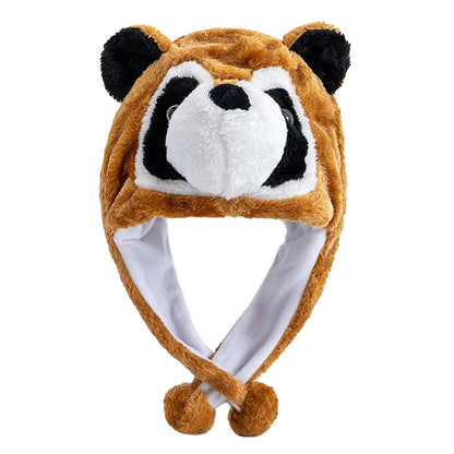 Unisex Funny Bulls Head 3D Animal Decorative Hat Winter Cap for Adults