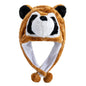 Unisex Funny Bulls Head 3D Animal Decorative Hat Winter Cap for Adults