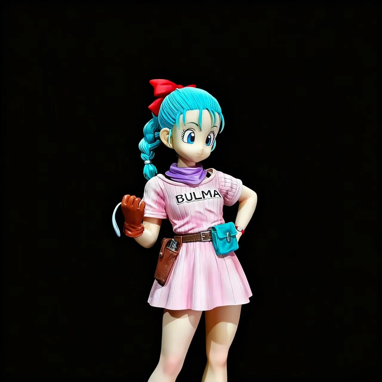 Dragon Ball Bulma Figure PVC Anime Model Statue 26cm Collectible Toy