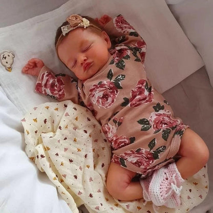 48CM Reborn Doll Baby Rosalie Lifelike 3D Skin Silicone Newborn Toy