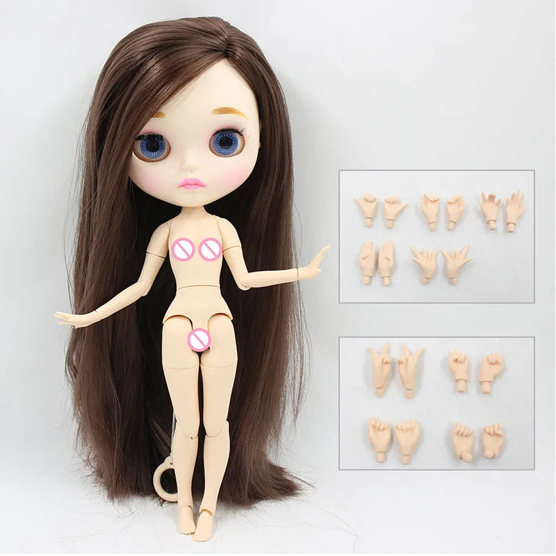 ICY DBS Blyth doll 1/6 bjd Matte face joint body 30cm toy girls gift-EXPROTAS