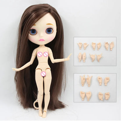 ICY DBS Blyth doll 1/6 bjd Matte face joint body 30cm toy girls gift-EXPROTAS