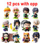 Demon Slayer Blind Box Figure Tanjiro Nezuko Anime PVC Collectible Toy