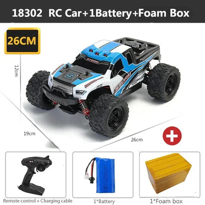 HS 18311 18321 18302 Remote Control Car 2.4GHz rc car All-Terrain 45Km/h 1:18 Off-Road Truck Toy Birthday Present for Children-EXPROTAS