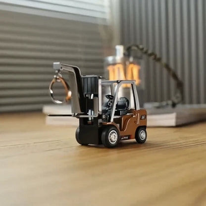 1:64 Alloy RC Forklift Model Toy Remote Control Truck Gift for Boys