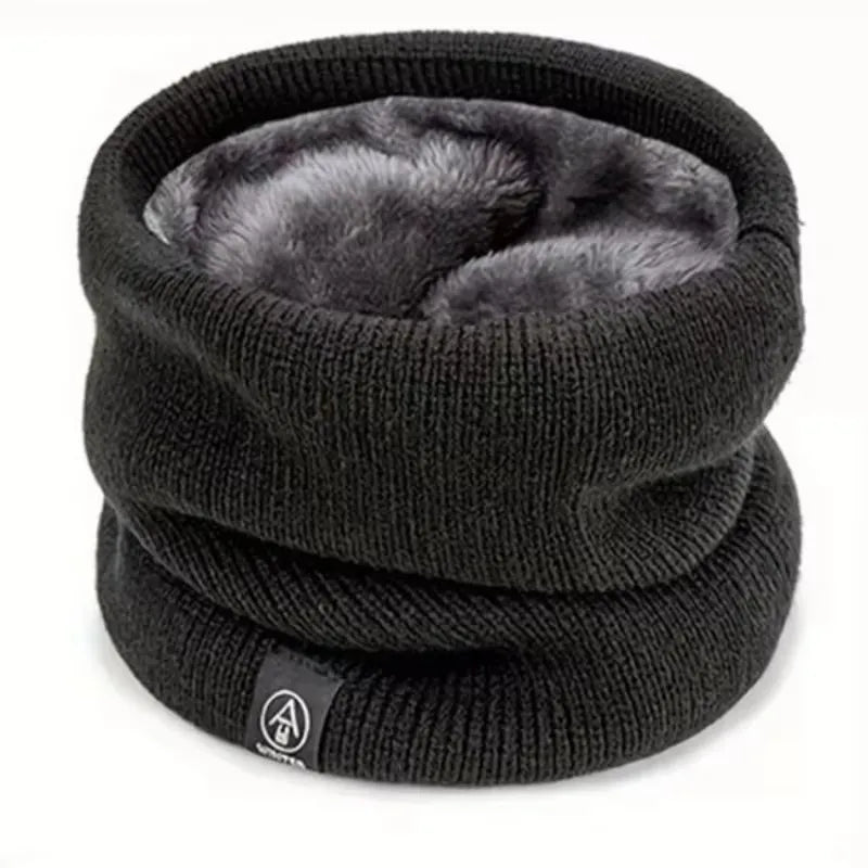 Men Face Cover Neck Warmer Scarf Winter Thermal Fleece for Women Ski