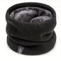 Men Face Cover Neck Warmer Scarf Winter Thermal Fleece for Women Ski
