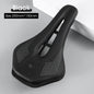 Road Bike Seat Saddle Hollow Cushion MTB Bicycle Black West Biking