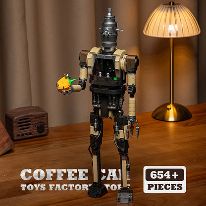 Robot Building Blocks MOC Space Mech Droid Model Sci-Fi Figure Toy Gift