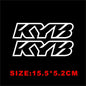 Kyb Wp Motorcycle Fork Stickers Decals Waterproof Vinyl for Motocross