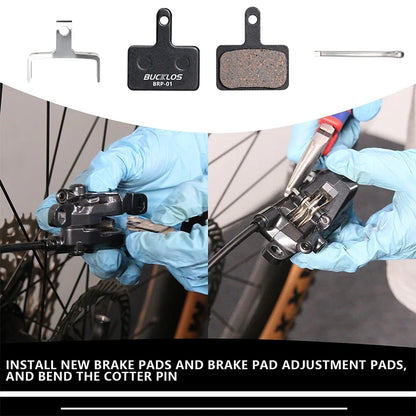 Semi-Metal Disc Brake Pads for Shimano B01S B05S MT200 MTB Road