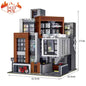 MOC-87366 Creative Modern Villa Modular City Architecture Building Block Bricks Model Street View Sets Kid Toy for Children Gift-EXPROTAS
