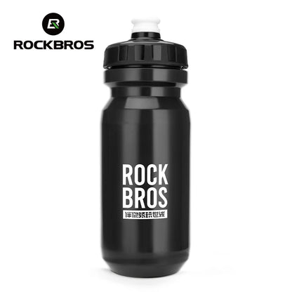ROCKBROS Bicycle Water Bottle 600ml PP Sports Cycling Squeeze Cup Outdoor Hiking