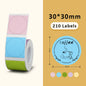Self-adhesive Paper Waterproof Stickers for Christmas Labels - 40x20mm