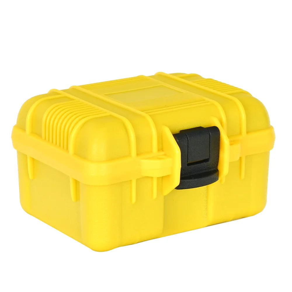 Portable Storage Box Waterproof Plastic Toolbox Hard Case Organiser 125x105mm