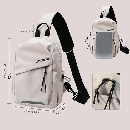 Men's Small Backpack Chest Bag Sling Travel Outdoor Crossbody Sports