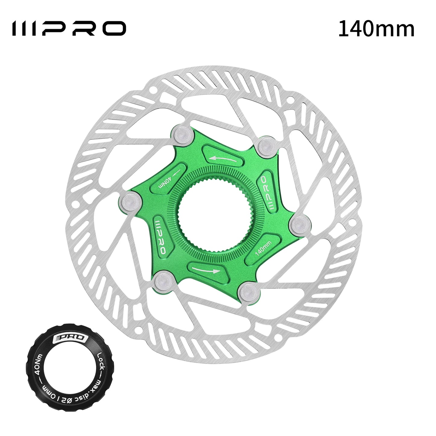 SNAIL Floating Disc Rotor 160/180/203mm 6-Bolt MTB Bicycle Brake Rotor
