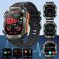 SENBONO 2023 Men Smartwatch Compass Barometer Altimeter GPS Trajectory Outdoor Sport Bluetooth Call 650mAh 2.0'' Smart Watch Men-EXPROTAS