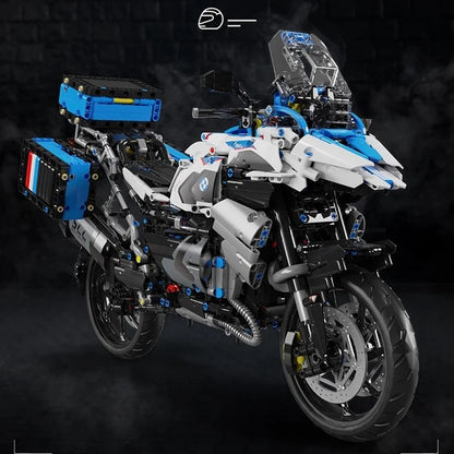 High Tech 1:5 Motorcycle City Sports Rapid Racing Motorbike Locomotive Moc Modular Brick Model Building Block Boy Gift Toy T4022-EXPROTAS