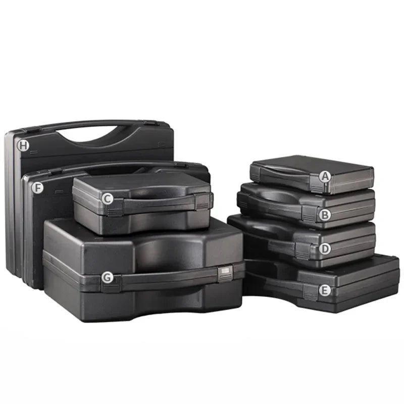 Multifunctional Portable Plastic Toolbox, Notebook Protective Storage for Outdoor Equipment