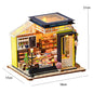 Wooden DIY Mini Dollhouse 3D Puzzle Room Kit with Furniture Birthday Gift - EXPROTAS
