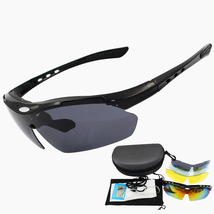 Polarised Cycling Sunglasses MTB Road Bike Goggles Outdoor Sports Eyewear