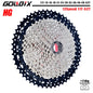 GOLDIX MTB Cassette 8/9/10/11/12 Speed 36T-52T HG for Shimano SRAM Freehub