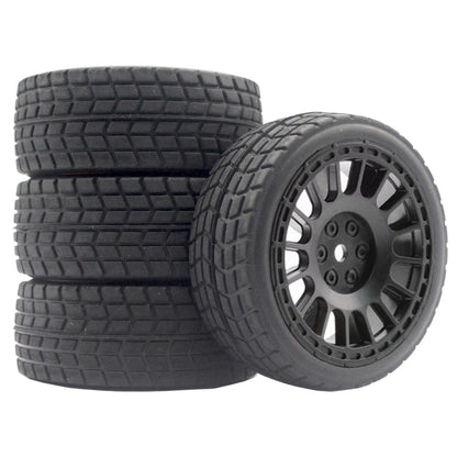 12mm Hex RC Wheels for 1/10 Rally Racing Car HSP HPI Tamiya Traxxas