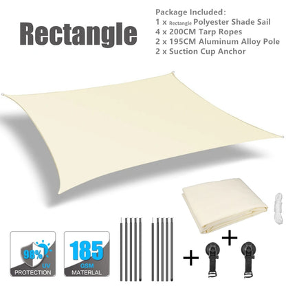 Car Shelter Shade Camping Side Car Roof Top Tent Awning Waterproof UV Portable Camping Tent Automobile Rooftop Rain Canopy-EXPROTAS